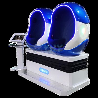 Chaise à œufs de réalité virtuelle VR à l'intérieur de 2 places 9D Parcs d'attractions pour enfants