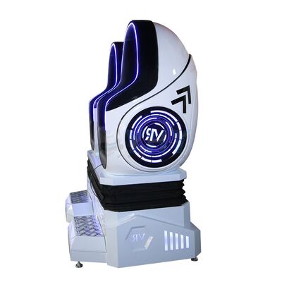 Jeux d'amusement en intérieur 9D VR Chaise Cinéma 2 sièges Jeux de réalité virtuelle d'œufs VR Équipement à vendre