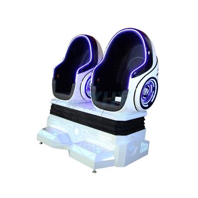 Fabrique de Guangzhou VR équipement de parc d'attractions 9D VR 2 sièges Chaise à œufs machine de jeu