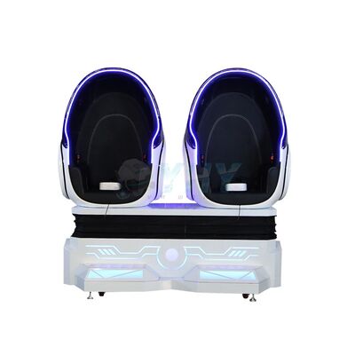 Le plus récent fauteuil à œufs VR Simulation de jeu de l'espace extérieur Simulateur de croisière 2 sièges 9D VR Space Cinema