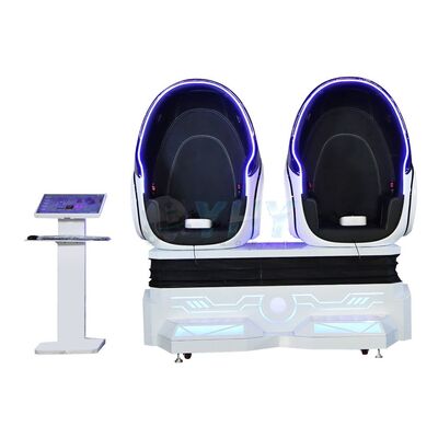 Équipement de réalité virtuelle Réalité virtuelle 9D Chaise à œufs Vr Montagne russe 2 places Vr Pod