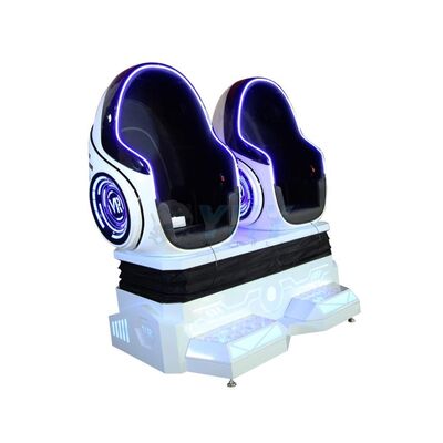 Simulateur de fauteuil œuf virtuel 9D 360° Appareil de jeu interactif VR pour deux personnes