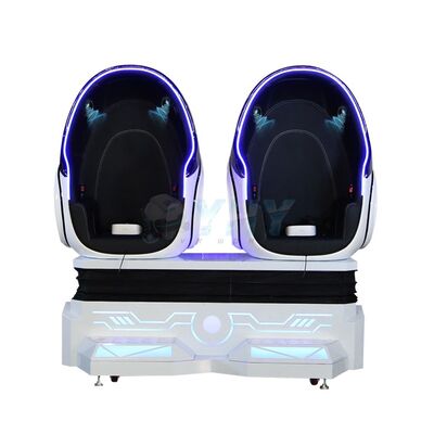 Simulateur de montagnes russes 9d oeuf 9d vr cinéma gagner de l'argent