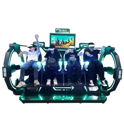 China Family Movie Theater Equipment VR Pod 2 4 6 9 12 Seats Virtual Reality Cinema Simulator 9D VR Game Machine