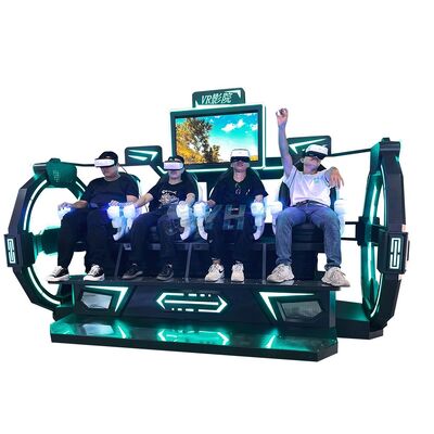 Hot Vr Four-person Cinema Shuttle Simulator Vr Park Planning One-stop Solution V.R. Jeux de société