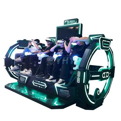 Hot Vr Four-person Cinema Shuttle Simulator Vr Park Planning One-stop Solution V.R. Jeux de société