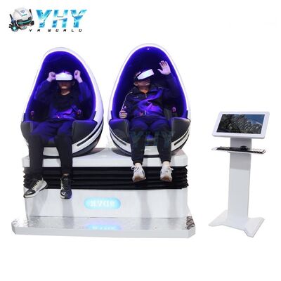 Chaise à œuf à double siège 9D Cinéma VR Thearter Simulateur de réalité virtuelle Indoor Rides Centre commercial