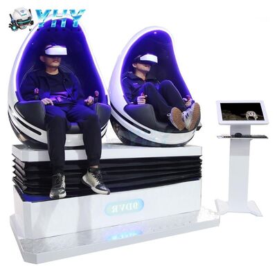 Machine de jeu de réalité virtuelle 9D Rides VR, fauteuil œuf VR, cinéma double 2 joueurs, simulateur, parc d'attractions