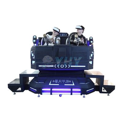 Simulation de réalité virtuelle Plateforme VR 9D Expérience Jeu Simulateur de tir avec 2 joueurs à vendre