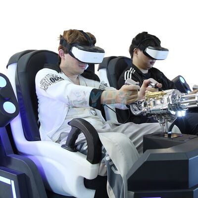 Cinéma VR 9D 2 places, fauteuil dynamique 3D, simulateur de réalité virtuelle, machine de jeu