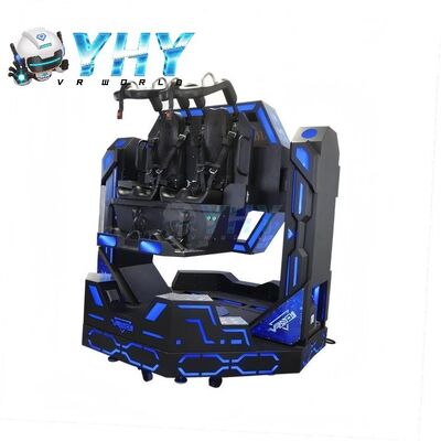 VR Simulator 9d 360 720 Rotations Dynamic 1080 Degree Roller Coaster Equipment Iron Warrior for Sale 