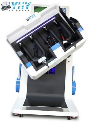 Machine à jeux de réalité virtuelle à double siège VR 360 rouleau roulant Coaster Device de jeu parc intérieur