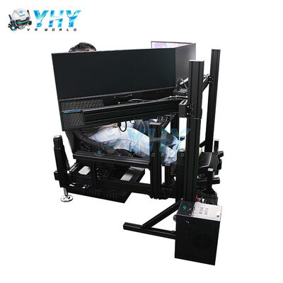 Simulateur de mouvement YHY Cockpit G Force Feedback Simulateur de course de voiture commerciale