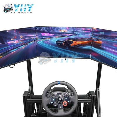 Poste de pilotage de simulateur de course - Cockpit de course avec siège pour PC Logitech G29