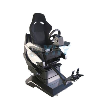 Compétition de jeu multijoueur en RA avec simulateur de course à retour de mouvement dynamique en temps réel et pistes de course personnalisables