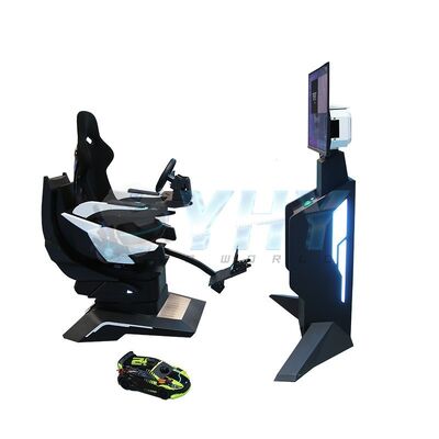 Simulateur de course AR en scène réelle, idéal pour les événements d'entreprise et les compétitions de course