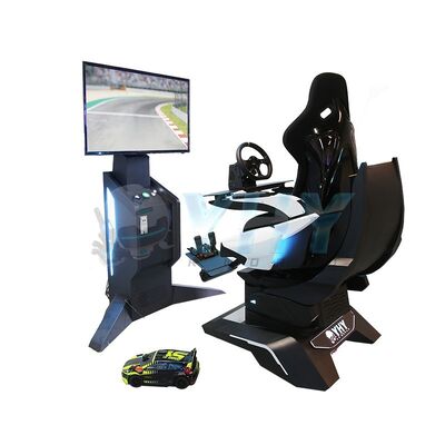 Simulateur de course AR en scène réelle, idéal pour les événements d'entreprise et les compétitions de course