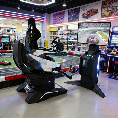 Simulateur de course AR multijoueur avec des pistes de course personnalisées pour une compétition réaliste