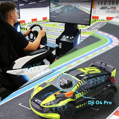 Le simulateur de course AR Real Scene offre une expérience FPV immersive pour le divertissement commercial