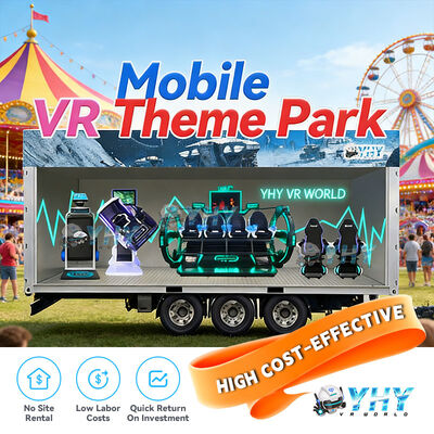 Parc à thème VR mobile de nouvelle génération Solution VR pour les événements d'affaires de divertissement mobile