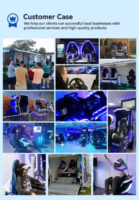 Parc d'attractions VR mobile personnalisable pour parcs d'attractions et activités