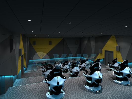 YHY Ultimate Crossing 2 Cinéma Dynamique VR 9D Solutions Complètes Avec Plateforme de Mouvement 3-DOF Support Personnalisé