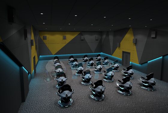 YHY Ultimate Crossing 2 Cinéma Dynamique VR 9D avec Siège à Rotation 360 Degrés Mode Opérationnel Rapide et Économique