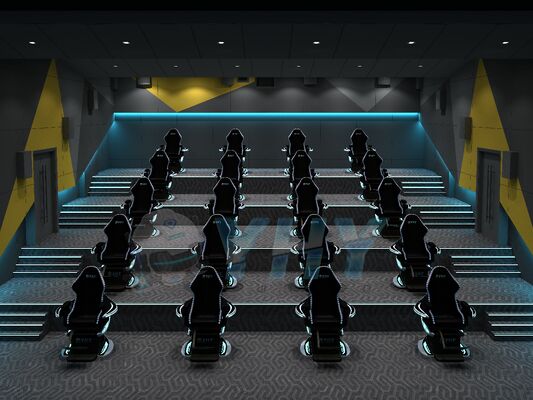 YHY Ultimate Crossing 2 Cinéma Dynamique VR 9D Solutions Complètes Avec Plateforme de Mouvement 3-DOF Support Personnalisé