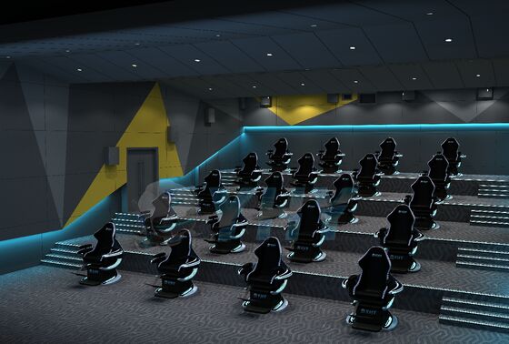 YHY Ultimate Crossing 2 Cinéma Dynamique VR 9D Solutions Complètes Avec Plateforme de Mouvement 3-DOF Support Personnalisé