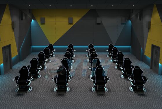 YHY Ultimate Crossing 2 Cinéma Dynamique VR 9D avec Siège à Rotation 360 Degrés Mode Opérationnel Rapide et Économique