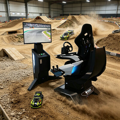 Débloquez l'avenir du simulateur de course multijoueur AR innovant avec les lunettes DJI FPV Immersion