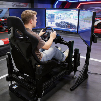 Nouvelle arrivée YHY VR Machine de jeu de course de voiture Simulateur dynamique Motion Driving Machine Simulateur de course