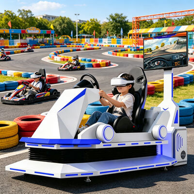 Jeux de réalité virtuelle voiture de course 9D Vr simulateur de course Arcade simulateur de conduite équipement de réalité virtuelle jeu de course VR
