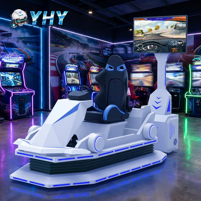 Machine de jeu de conduite virtuelle Realidad Simulateur de courses de voitures VR au parc à thème VR