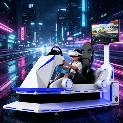 Dynamic F1 VR Indoor Racing Car Simulator 3 DOF Équipement de mouvement pour le parc d'attractions