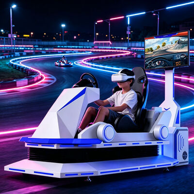 Simulateur de voiture de course en intérieur VR Arcade Réalité virtuelle Machine de jeu de course de moto