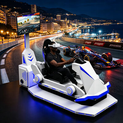 Simulateur de voiture de course en intérieur VR Arcade Réalité virtuelle Machine de jeu de course de moto