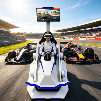 Simulateur de voiture de F1 Vr Real Virtual Car Racing Arcade Game Machine Simulateur de conduite de mouvement