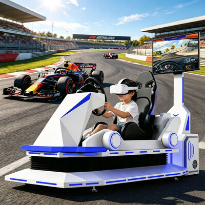 Vente à chaud Intérieur Dynamique VR 3 Dof Plateforme de mouvement Simulateur de voiture de course Équipement de jeu de course de voiture