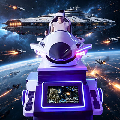 Système de simulation de réalité virtuelle de vente chaude Simulateur de vol Cockpit Avion 9d VR Simulateur de réalité virtuelle Machine