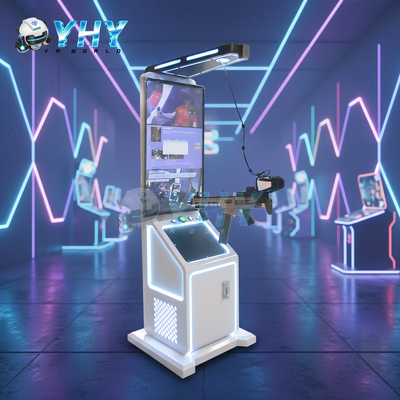 Plateforme de sport en intérieur VR Simulateur de bataille solo 9D Machine à arme à feu VR casque pour centre commercial