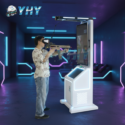 Plateforme de sport en intérieur VR Simulateur de bataille solo 9D Machine à arme à feu VR casque pour centre commercial