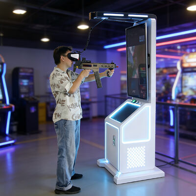 Machine de jeu d'arcade de simulateur de bataille d'arme à feu de bataille d'équipe d'affaires de rendements élevés à faible coût