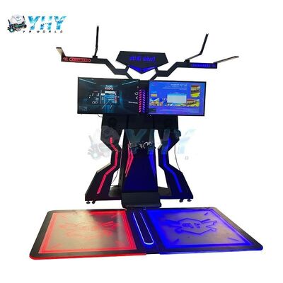 2 plate-forme de marche de simulateur de la machine 9D VR de tapis roulant d'arcade de Kat Walker de FPS VR de joueurs