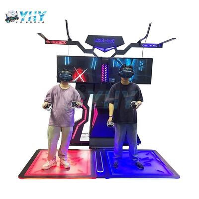 Simulateur VR Réalité virtuelle Machine extrême Deux joueurs Marcher dans l'espace Interactif Centre commercial Intérieur Extérieur
