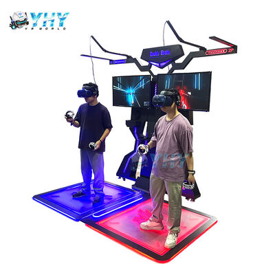Simulateur VR Réalité virtuelle Machine extrême Deux joueurs Marcher dans l'espace Interactif Centre commercial Intérieur Extérieur