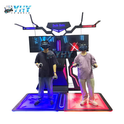 VR Two Versus Sensor de mouvement Console de jeu multijoueur en ligne Grand tir Thunder Dark Expérience du champ de bataille Musée d'équipement