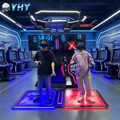 2 joueurs VR Walker Arcade Tapis roulant Machine VR Simulateur de marche Réalité virtuelle Plateforme de marche Utilisation à domicile à l'extérieur / à l'intérieur