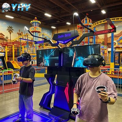 Guangzhou Game Park Chine Jeux de bataille 2 joueurs Espace VR FPS Simulateur de jeu VR Arena