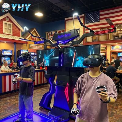 Simulateur de musique de danse commercial Jeu vidéo Fun Park Arcade Machine VR Dancer Machine Réalité virtuelle Beat Game Machine